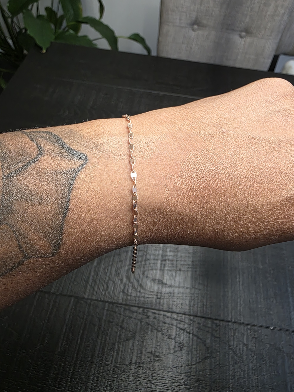 Rose Gold Valentino Link Bracelet - Women Jewelry